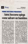 2011 — Articolo di giornale