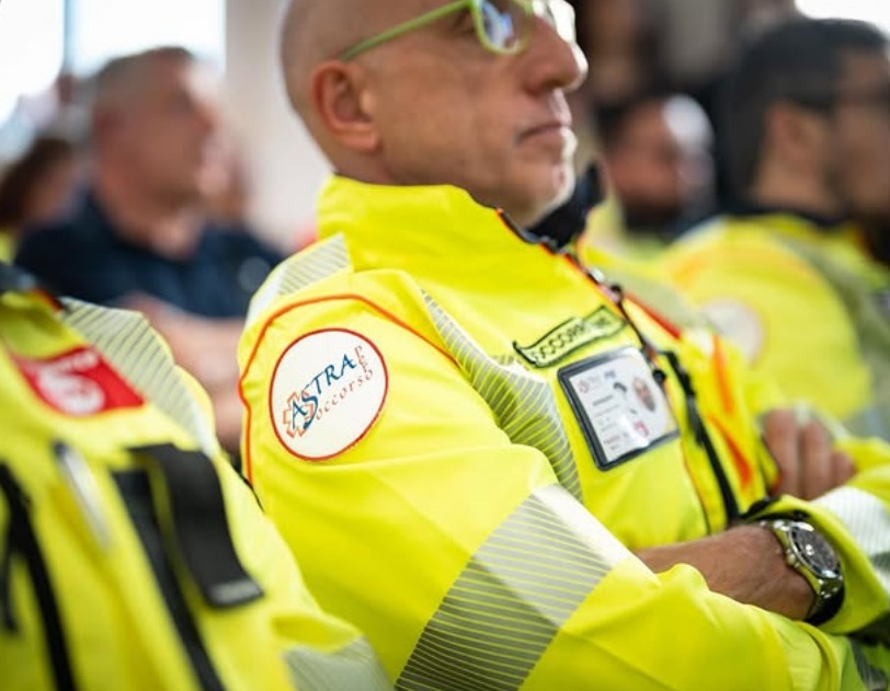 Volontario di Astra Soccorso Pero
