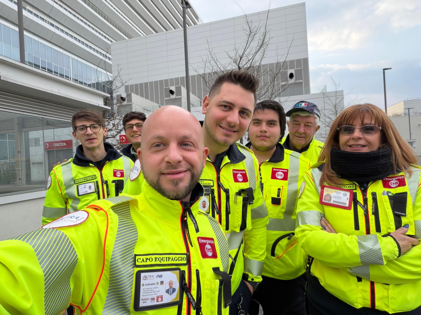 Volontario di Astra Soccorso Pero